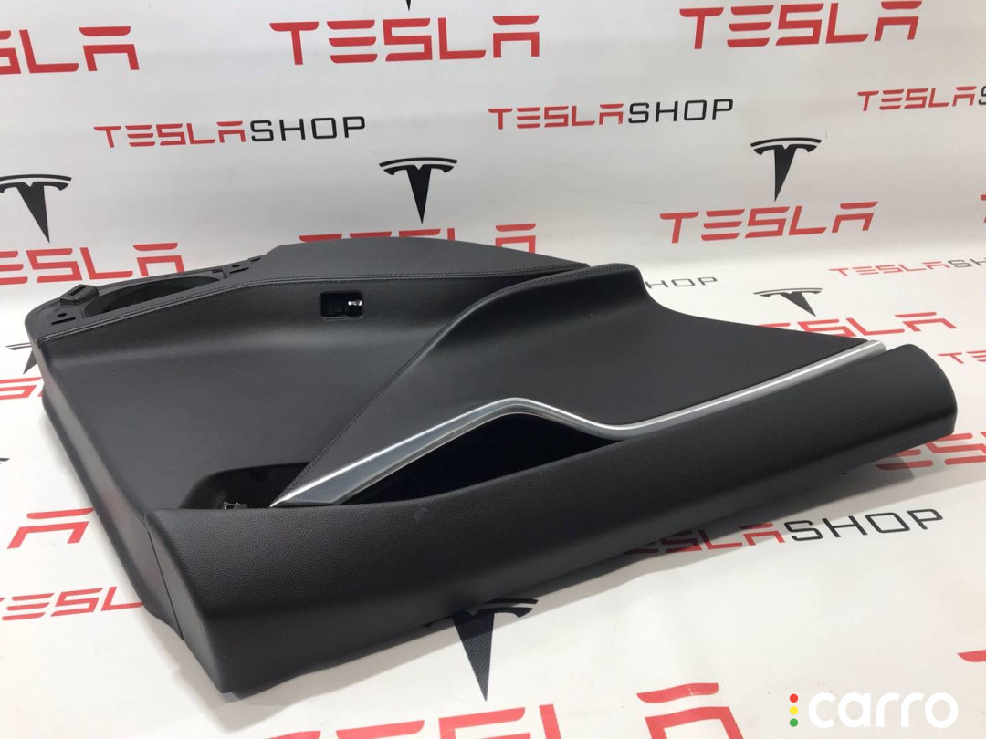 1008133-00-D, 6006133-00-K обшивка двери задней левой Tesla Model S 2015г. - фото №4