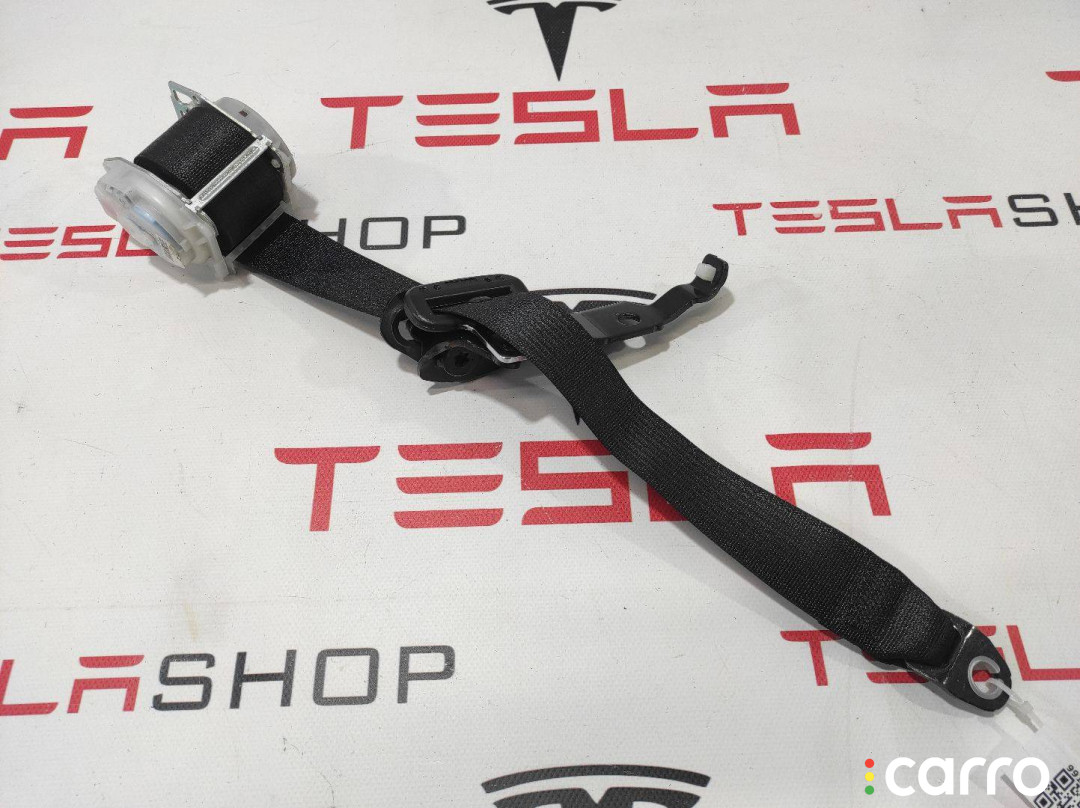 1023136-00-C, 1022115-00-B Ремень безопасности задний правый нижний Tesla Model S 2015г. - фото №1