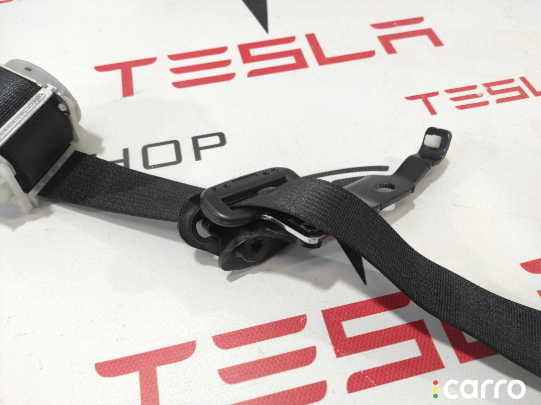 1023136-00-C, 1022115-00-B Ремень безопасности задний правый нижний Tesla Model S 2015г. - фото №2