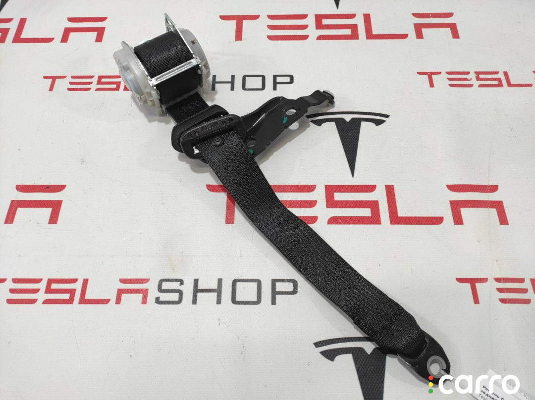 1023136-00-C, 1022114-00-B Ремень безопасности задний левый нижний Tesla Model S 2015г. - фото №1