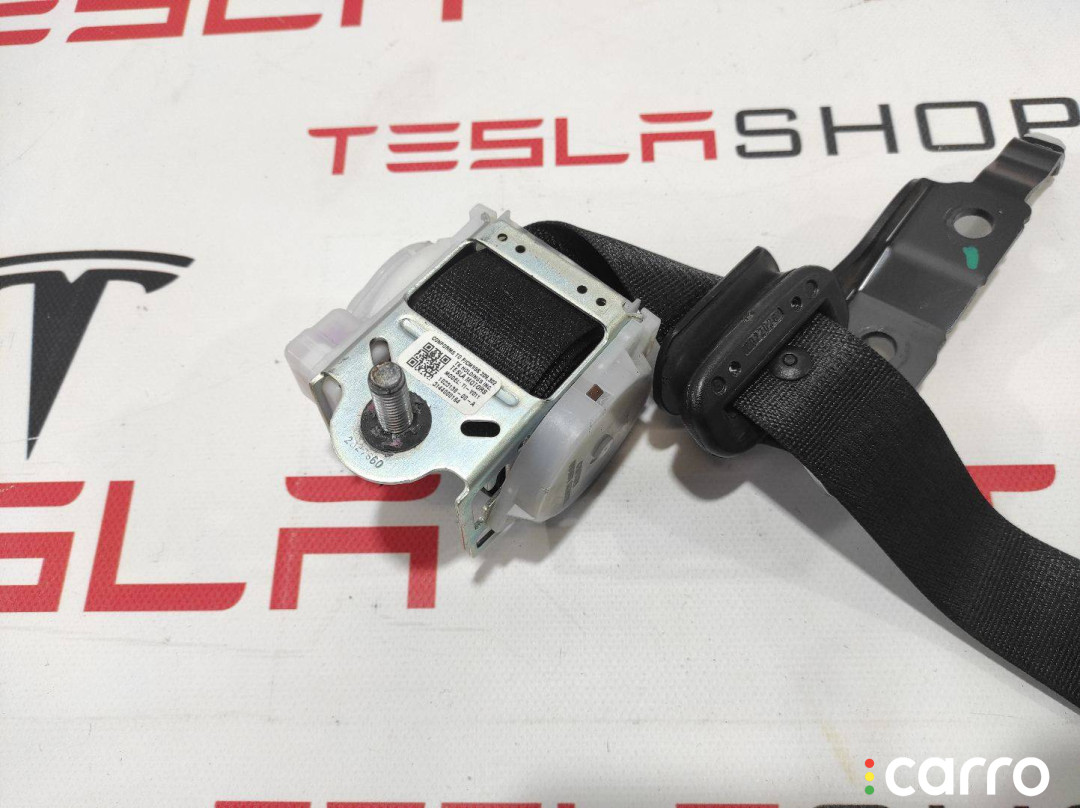 1023136-00-C, 1022114-00-B Ремень безопасности задний левый нижний Tesla Model S 2015г. - фото №3