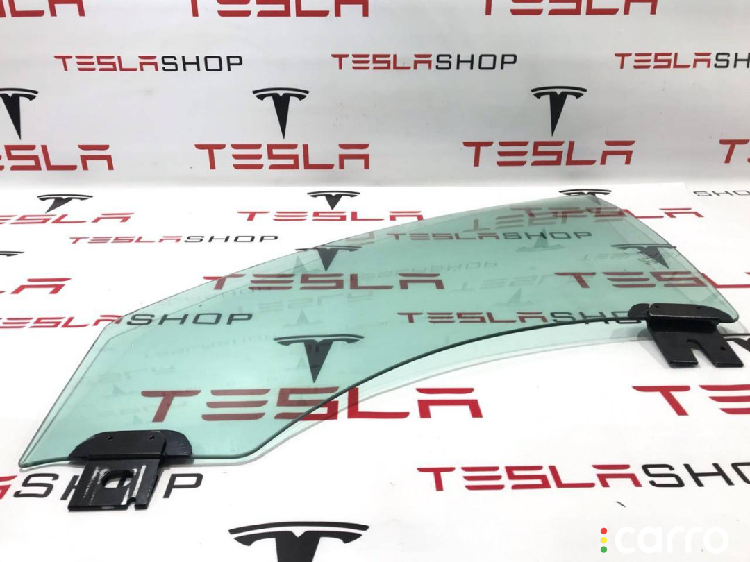 600654700E стекло двери передней левой Tesla Model S 2015г. - фото №2