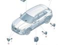 4KE959345A датчик удара нижний Audi e-tron 2019г. - фото №5