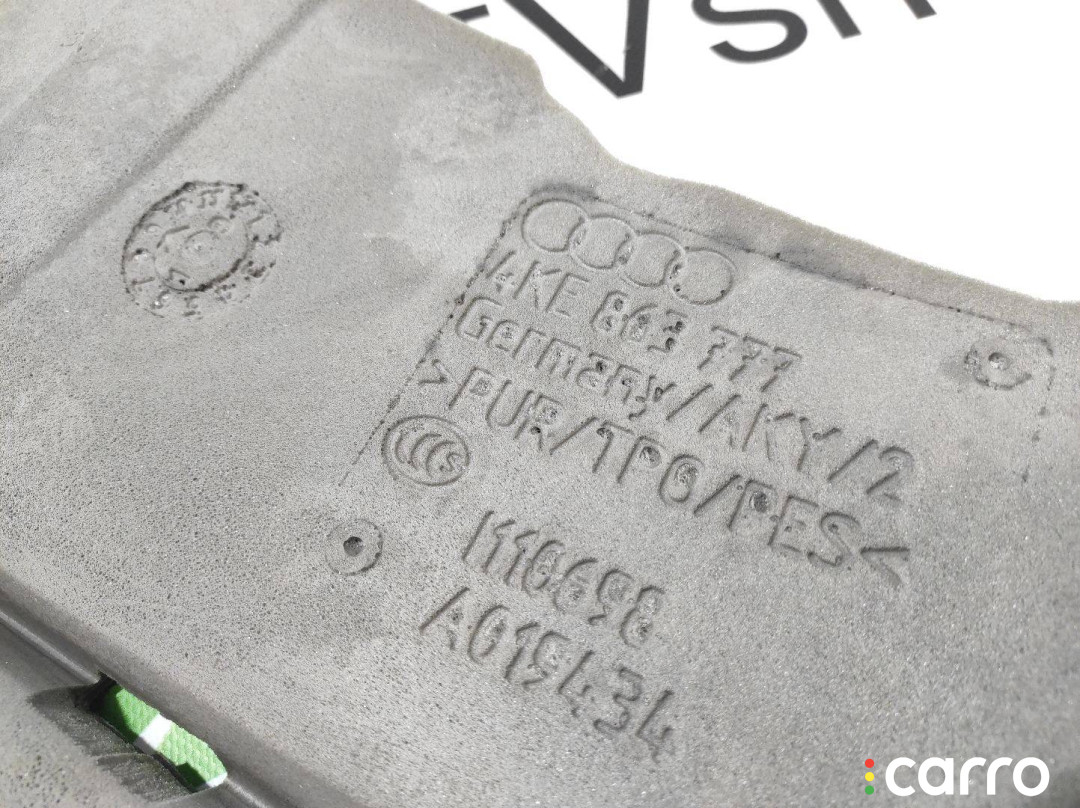 4KE863777 шумоизоляция (термозащита) Audi e-tron 2019г. - фото №5