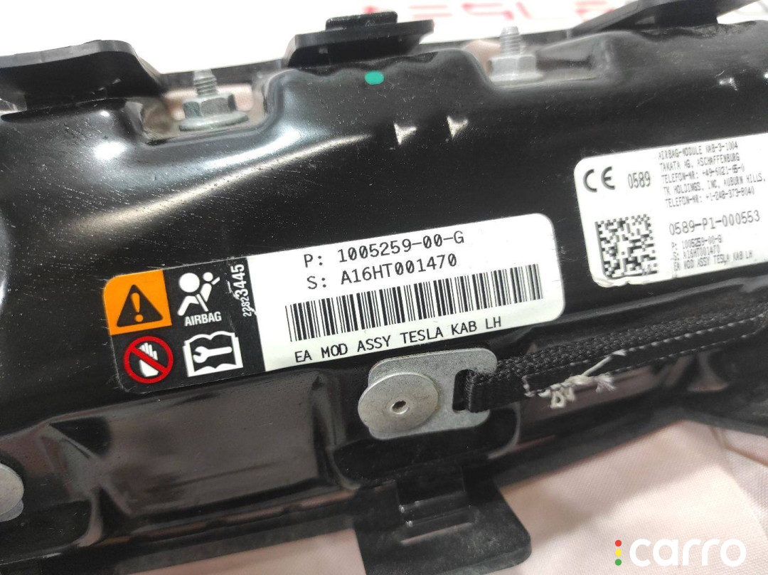1005259-00-G Подушка безопасности коленная Tesla Model S 2018г. - фото №4