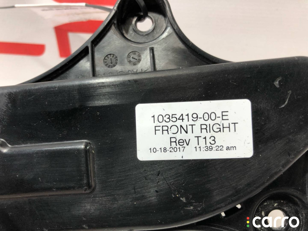 1035419-00-C ручка наружная двери передней правой Tesla Model X 2017г. - фото №5