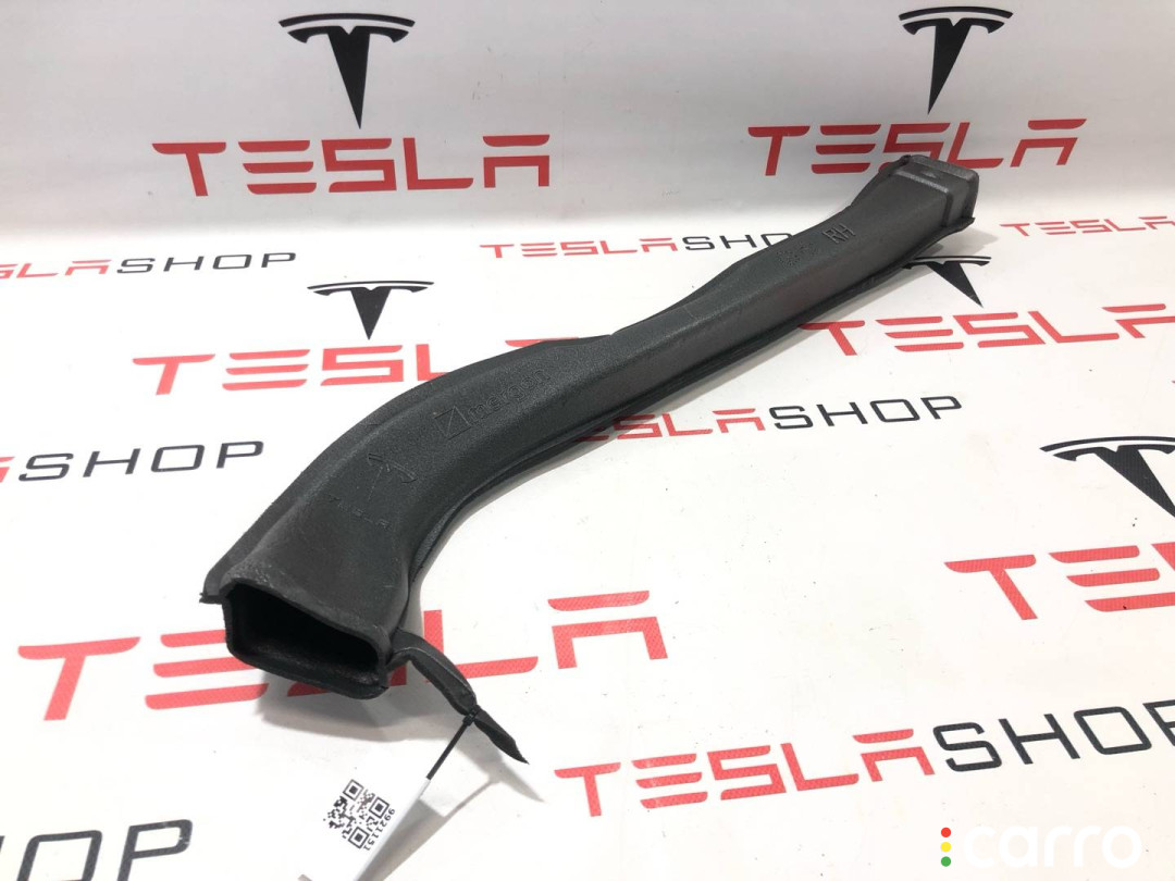 1090903-00-A воздуховод (дефлектор) радиатора правый Tesla Model X 2017г. - фото №2