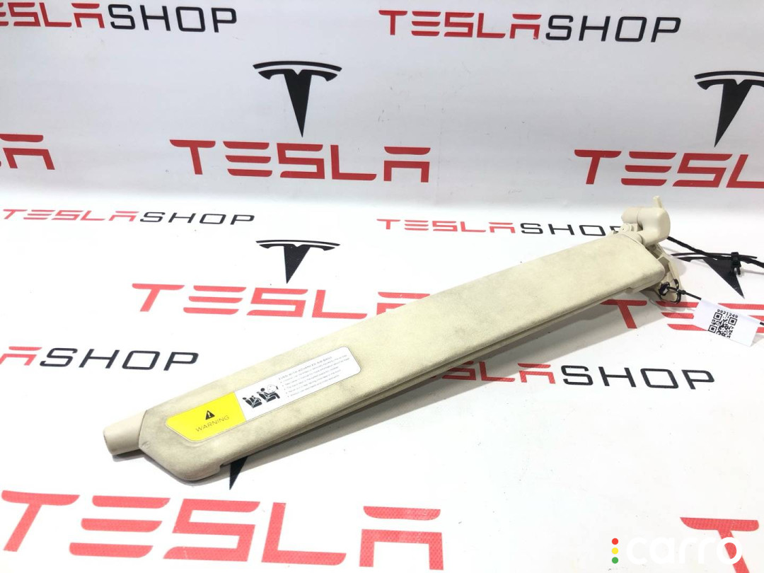 1108417-03-B Козырек солнцезащитный левый Tesla Model X 2017г. - фото №1