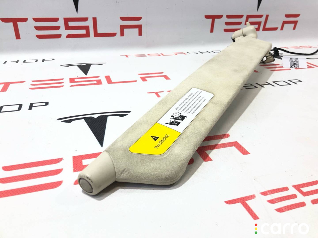 1108417-03-B Козырек солнцезащитный левый Tesla Model X 2017г. - фото №2