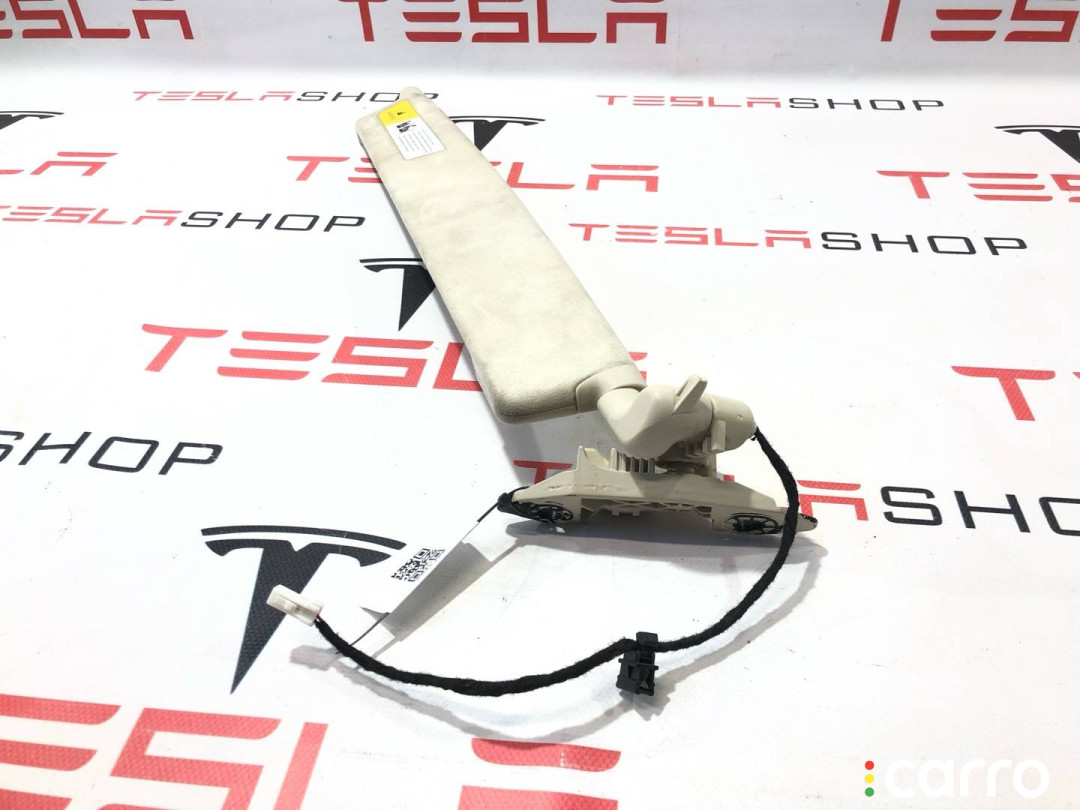 1108417-03-B Козырек солнцезащитный левый Tesla Model X 2017г. - фото №3