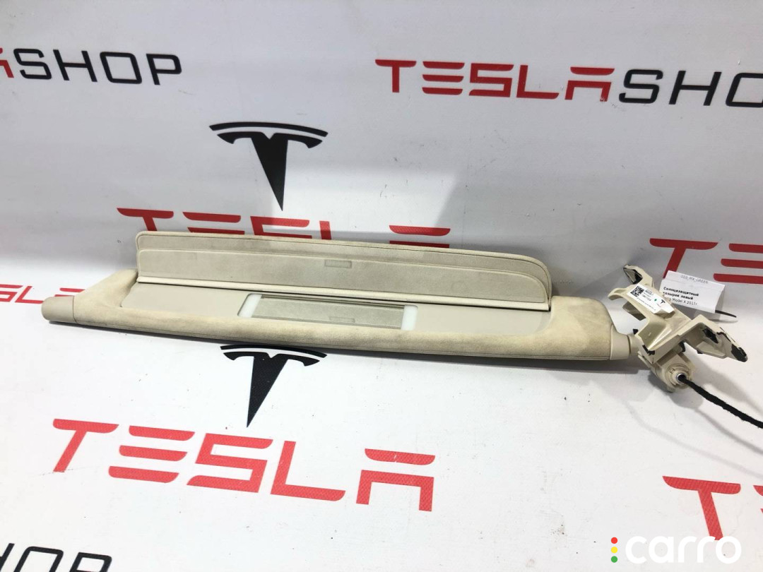 1108417-03-B Козырек солнцезащитный левый Tesla Model X 2017г. - фото №4