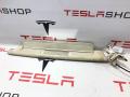 1108417-03-B Козырек солнцезащитный левый Tesla Model X 2017г. - фото №4