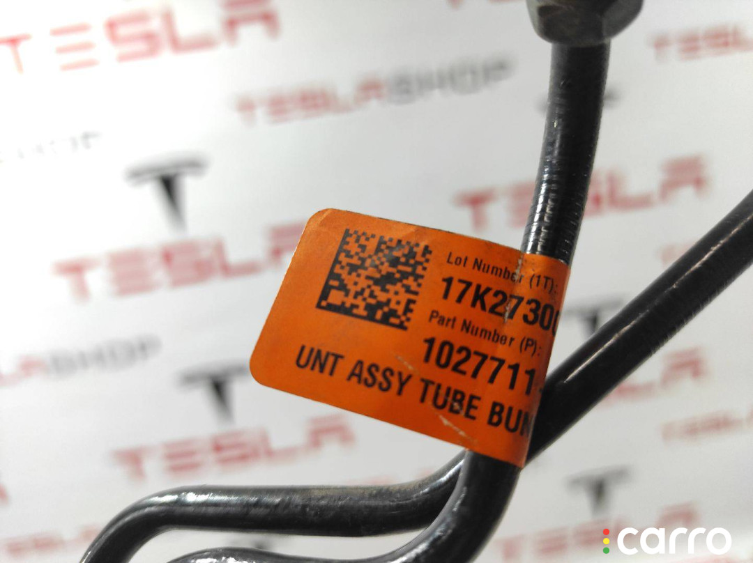1027711-00-E трубка тормозная Tesla Model X 2017г. - фото №5