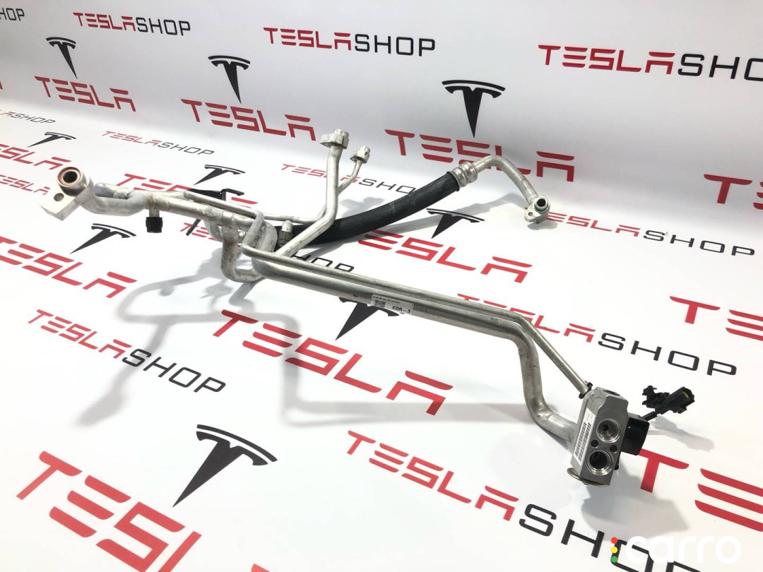 1032222-00-F, 6008481-00-B Трубка кондиционера Tesla Model X 2017г. - фото №2