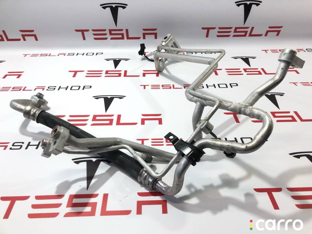 1032222-00-F, 6008481-00-B Трубка кондиционера Tesla Model X 2017г. - фото №3