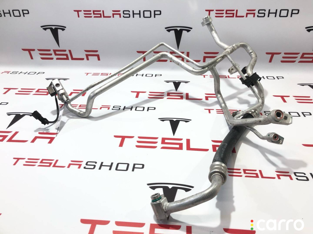 1032222-00-F, 6008481-00-B Трубка кондиционера Tesla Model X 2017г. - фото №4