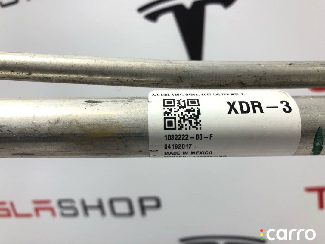 1032222-00-F, 6008481-00-B Трубка кондиционера Tesla Model X 2017г. - фото №5