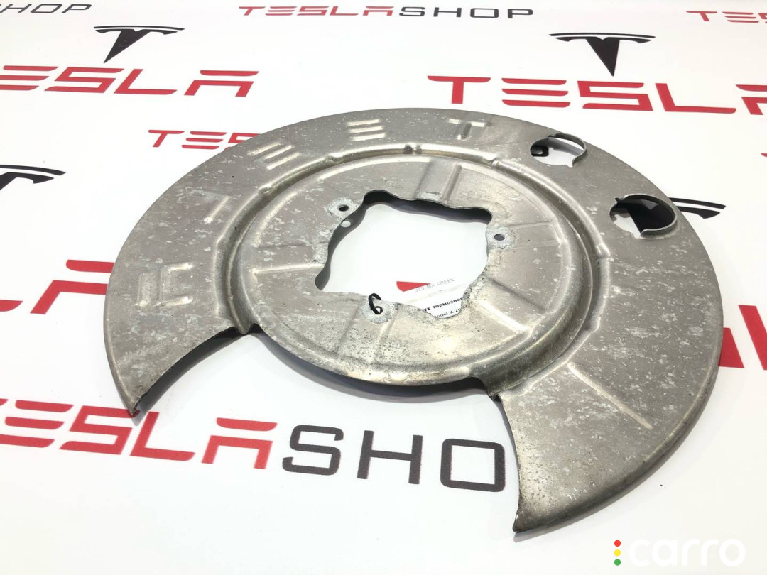 1072161-00-A Кожух тормозного диска Tesla Model X 2017г. - фото №2
