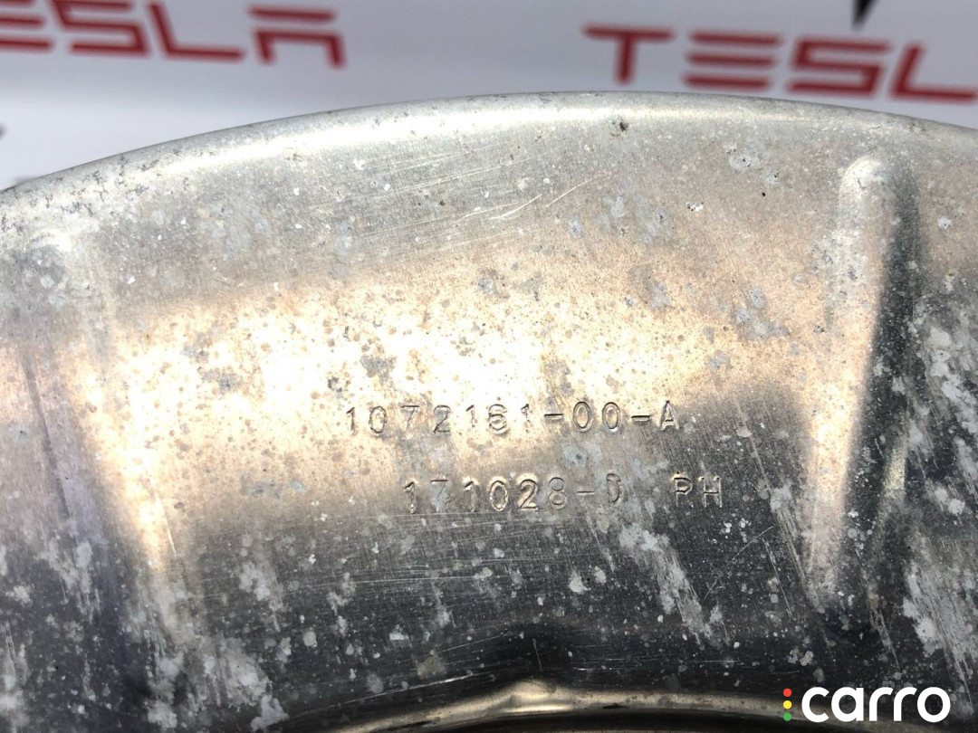 1072161-00-A Кожух тормозного диска Tesla Model X 2017г. - фото №4