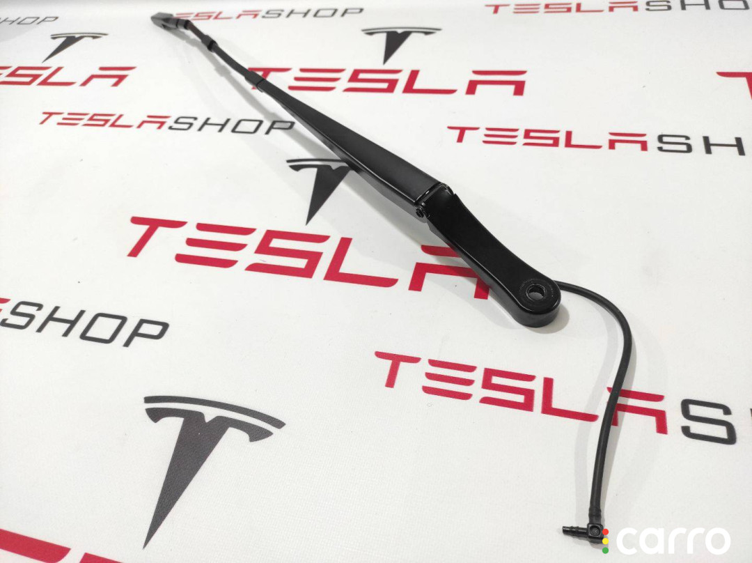 1046669-00-B щеткодержатель (поводок стеклоочистителя, дворник) левый Tesla Model X 2019г. - фото №2