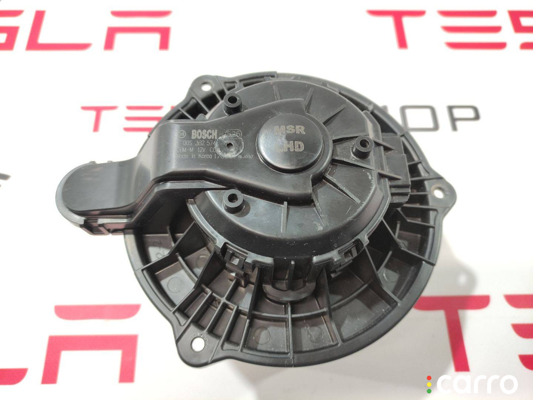 1051864-00-A, 6007378-00-G моторчик печки Tesla Model X 2017г. - фото №1