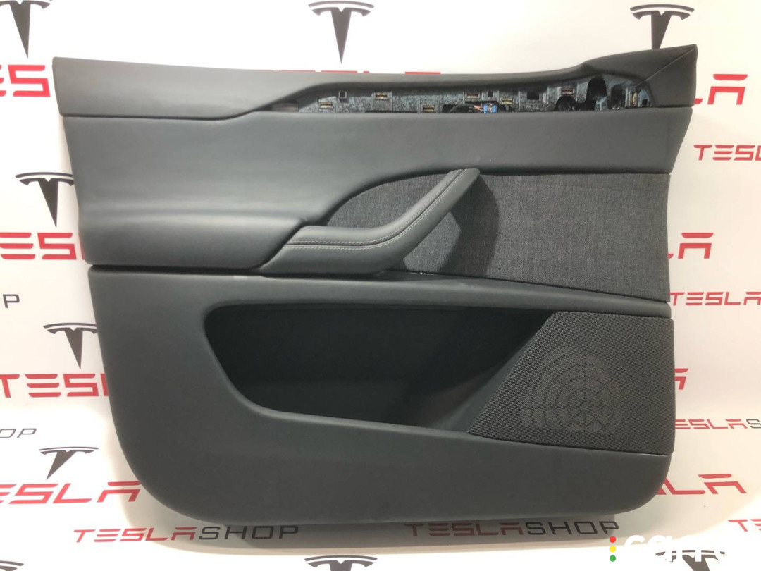 1608000-00-A, 1613838-00-C, 1634148-01-F обшивка двери передней левой Tesla Model X рест 2022г. - фото №1
