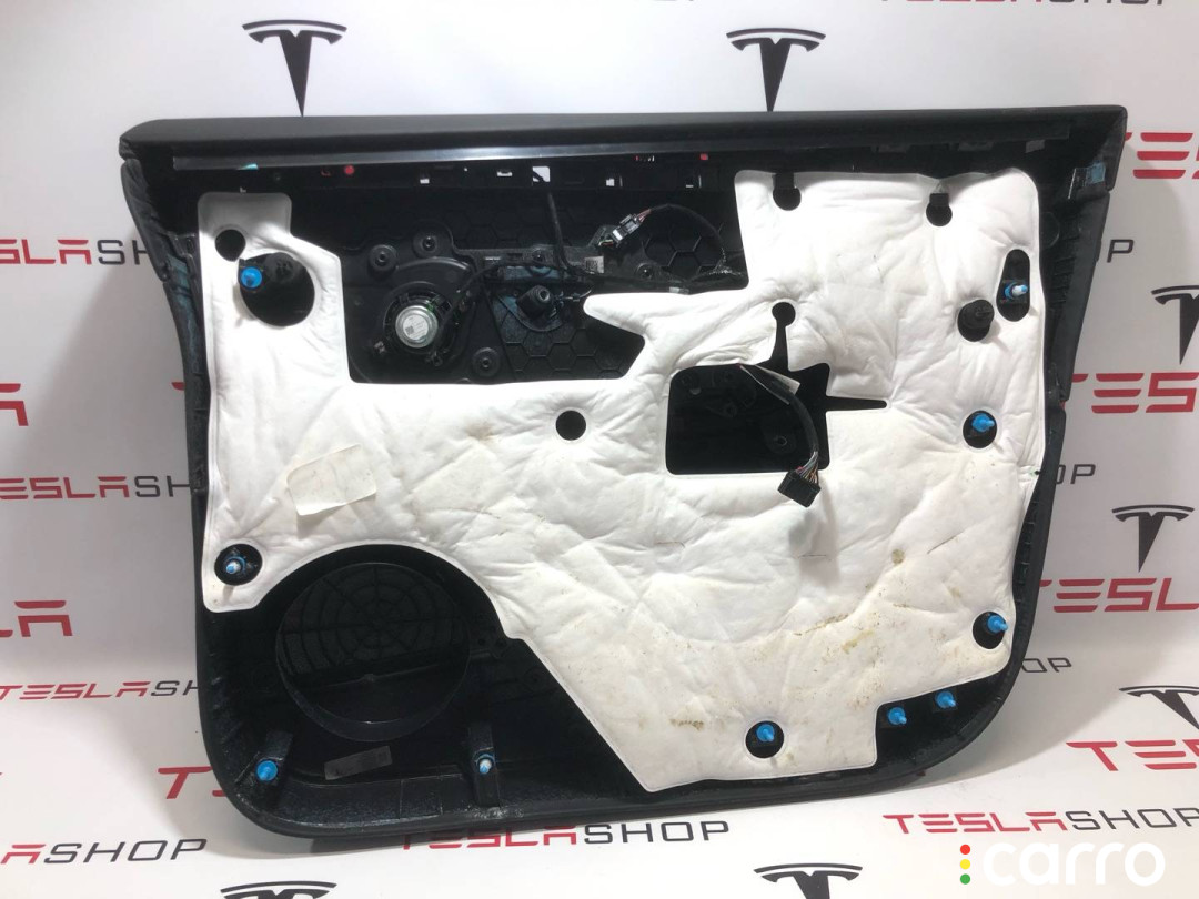 1608000-00-A, 1613838-00-C, 1634148-01-F обшивка двери передней левой Tesla Model X рест 2022г. - фото №5