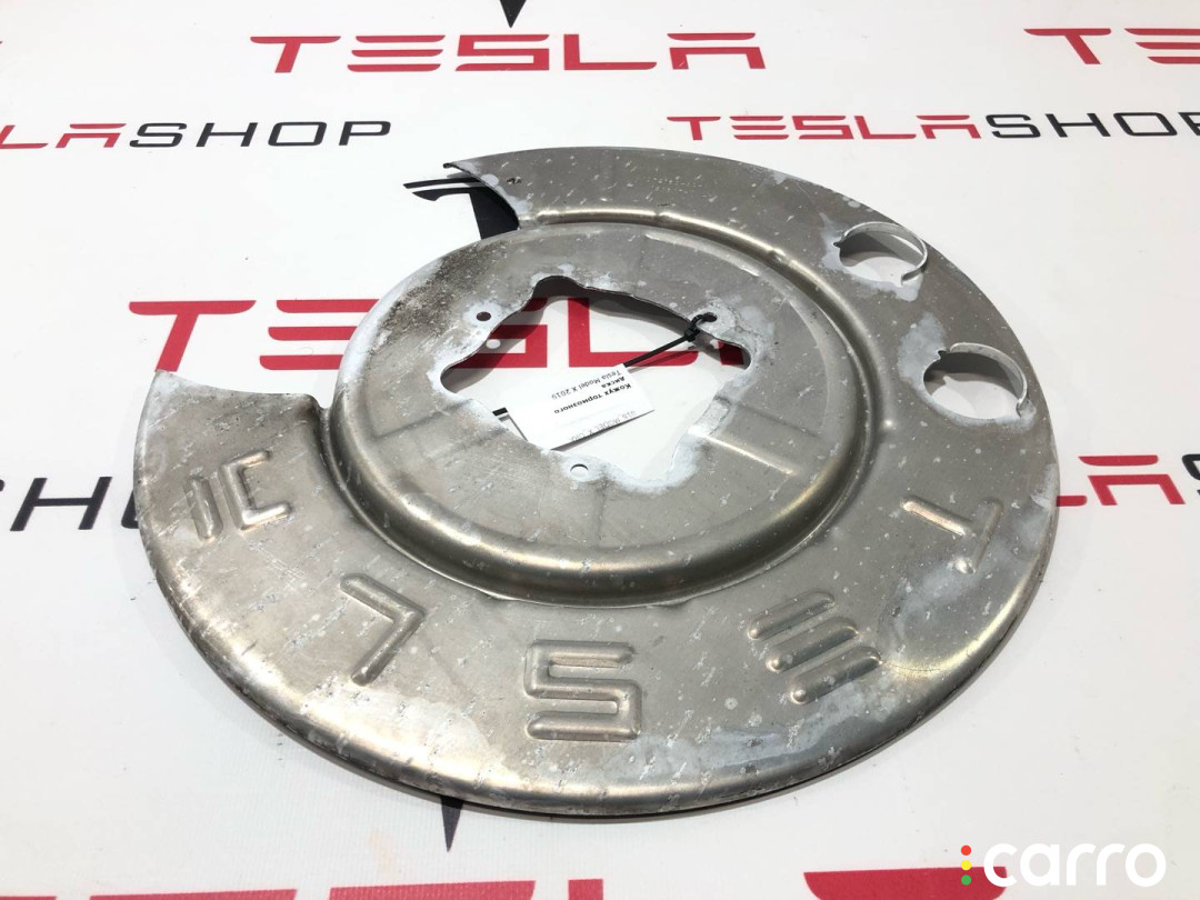 1072160-00-A Кожух тормозного диска Tesla Model X 2019г. - фото №1