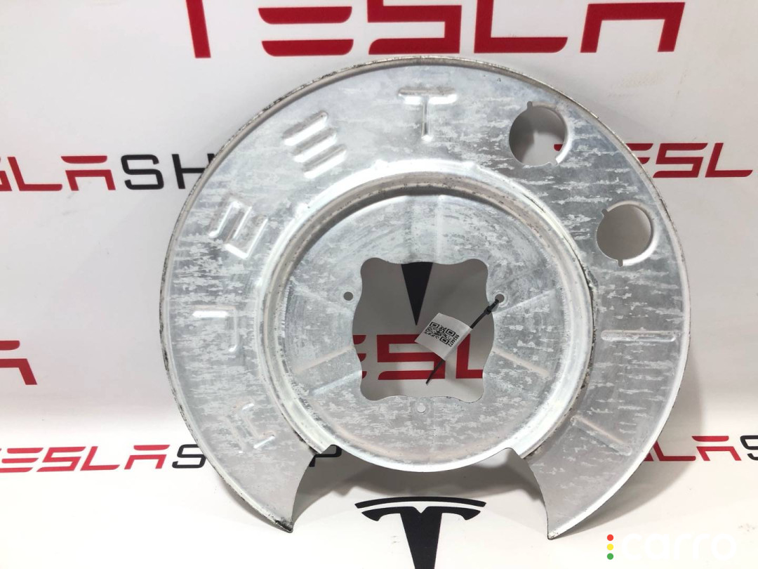 1072160-00-A Кожух тормозного диска Tesla Model X 2019г. - фото №3