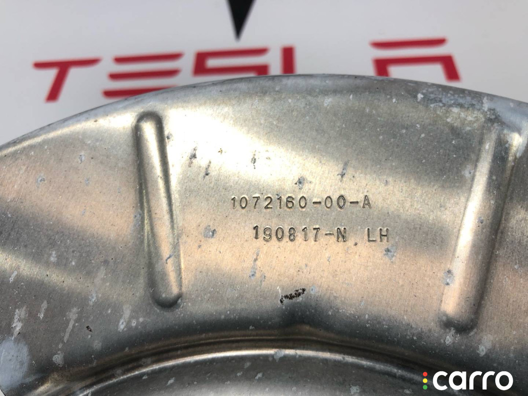 1072160-00-A Кожух тормозного диска Tesla Model X 2019г. - фото №4