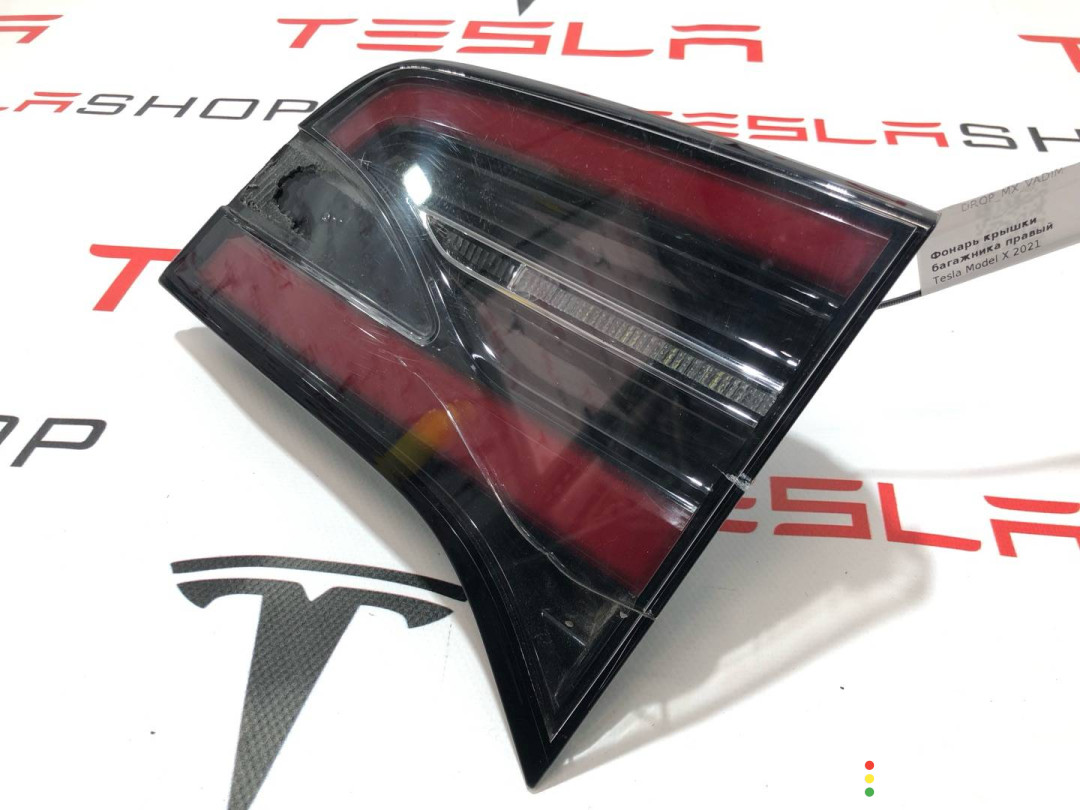 1034337-00-A фонарь крышки багажника правый Tesla Model X 2021г. - фото №2