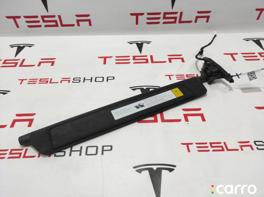 1108418-86-G Козырек солнцезащитный правый Tesla Model X рест 2022г. - фото №1