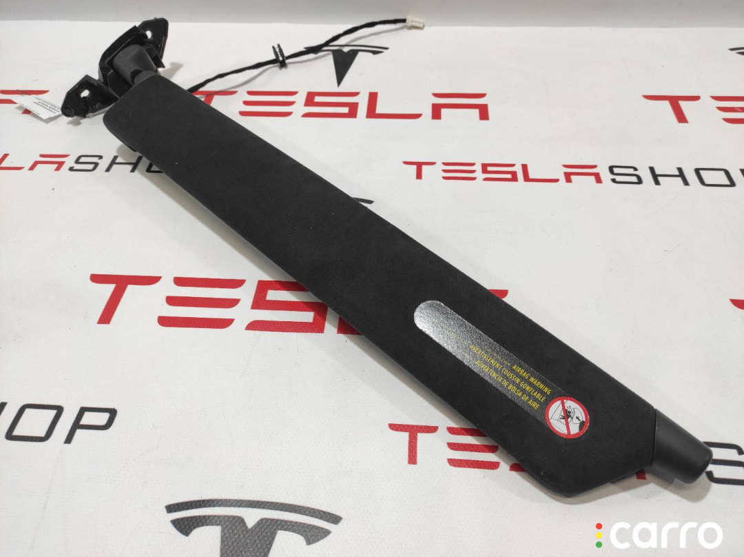 1108418-86-G Козырек солнцезащитный правый Tesla Model X рест 2022г. - фото №5