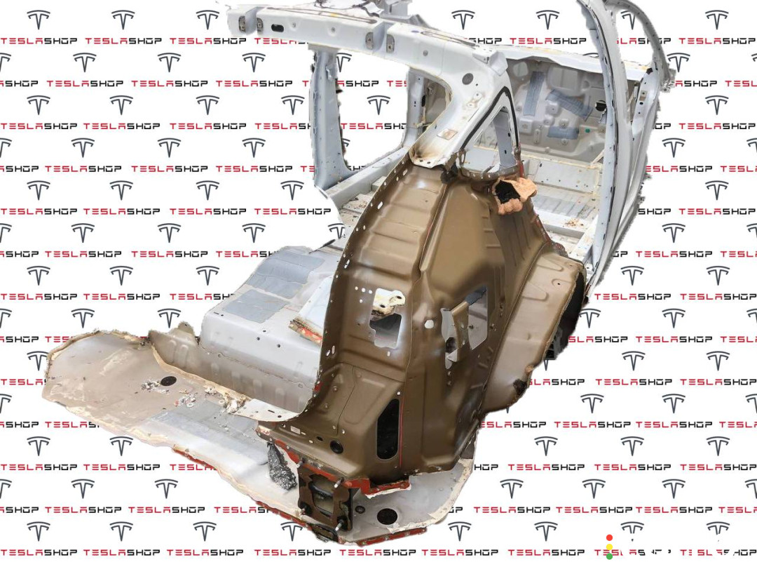 1031893-S0-E, 1586120-S0-A, 1647340-S0-A четверть правая Tesla Model X рест 2022г. - фото №3