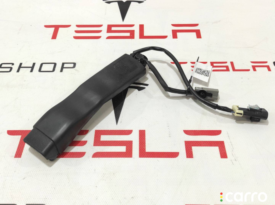 1005991-05-H Замок ремня безопасности передний правый Tesla Model S 2016г. - фото №1
