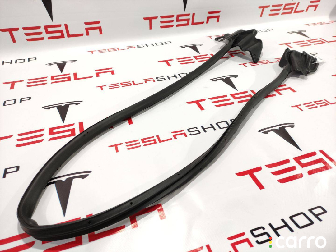 600959300D Уплотнитель передней двери Tesla Model S 2015г. - фото №1