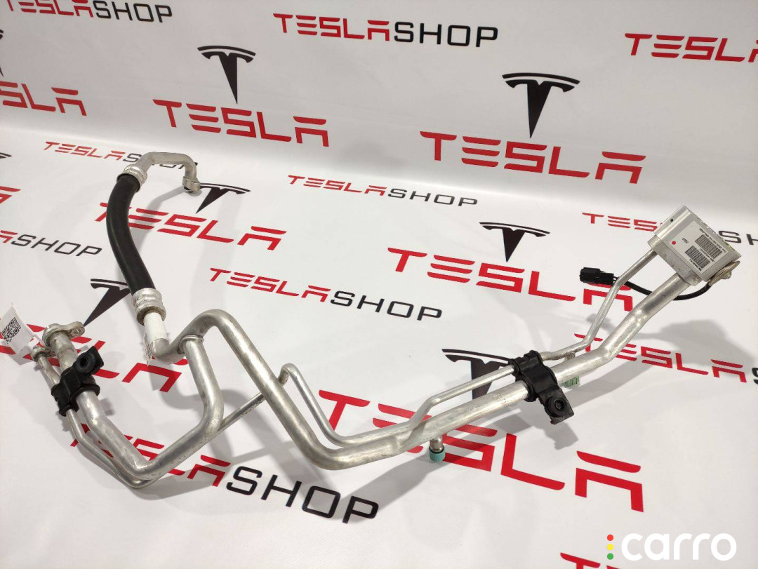 1004293-00-G, 6008481-00-A Трубка кондиционера Tesla Model S 2015г. - фото №1