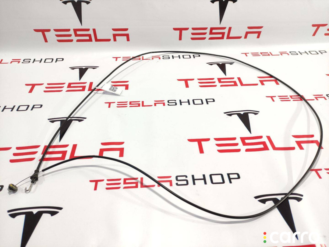 6009164-00-D Тросик замка капота Tesla Model S 2015г. - фото №1