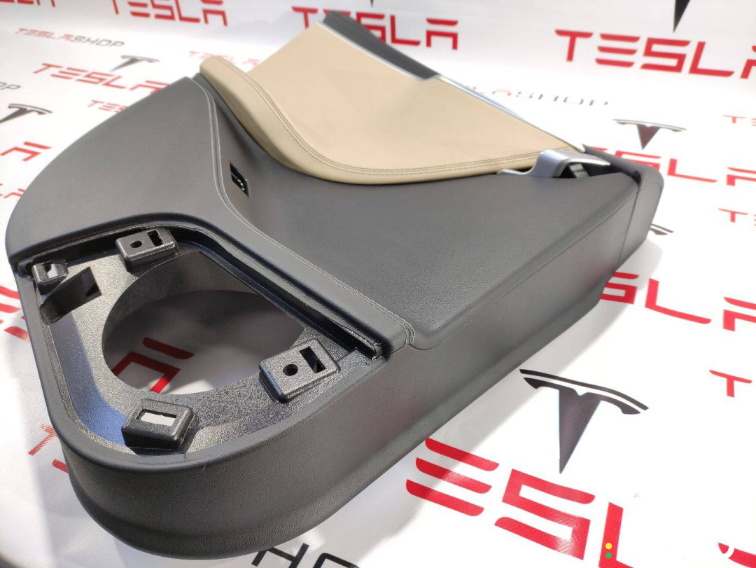 1008133-00-D, 6006133-12-L обшивка двери задней левой Tesla Model S 2015г. - фото №3