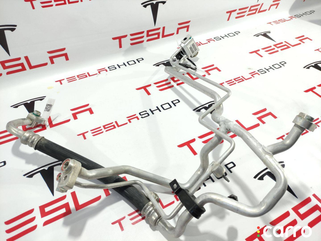 6008481-00-B, 1032222-00-E Трубка кондиционера Tesla Model X 2016г. - фото №3