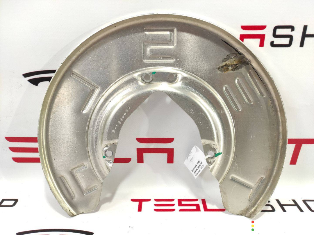 1044661-00-B Кожух тормозного диска Tesla Model 3 2018г. - фото №1