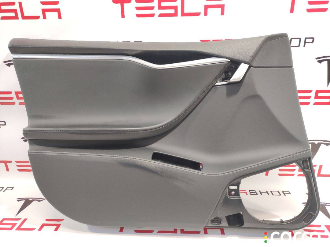 6006071-08-K обшивка двери передней левой Tesla Model S 2016г. - фото №1