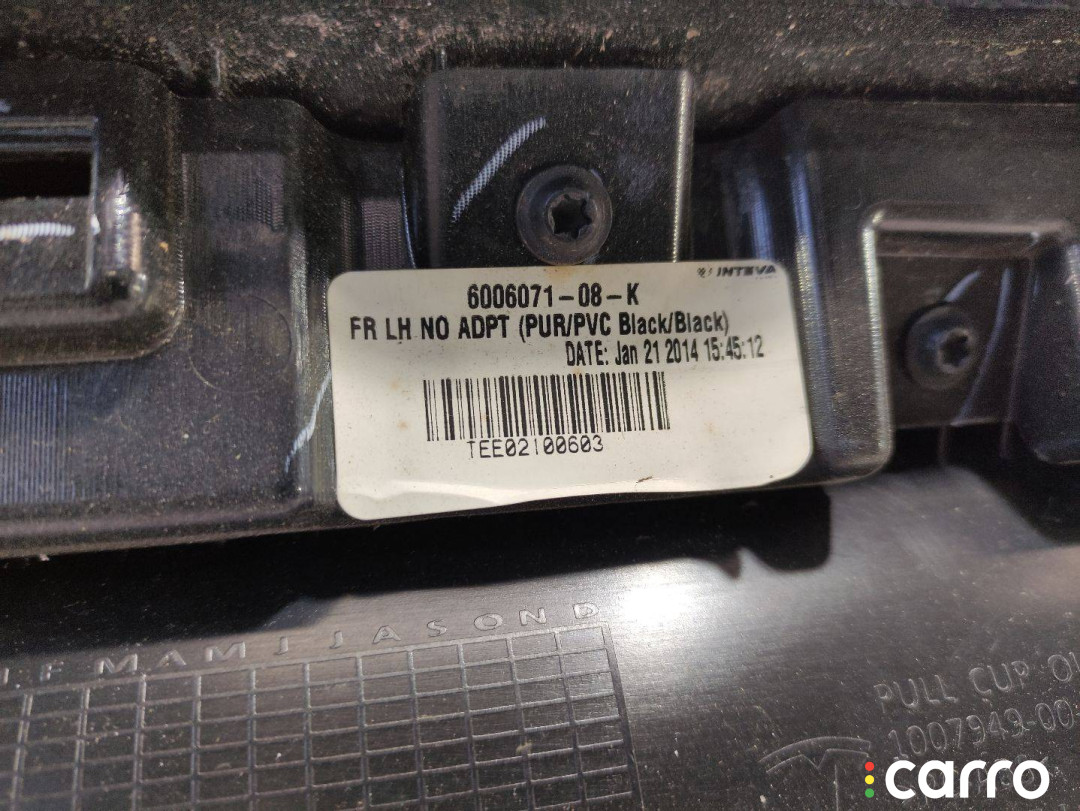 6006071-08-K обшивка двери передней левой Tesla Model S 2016г. - фото №6