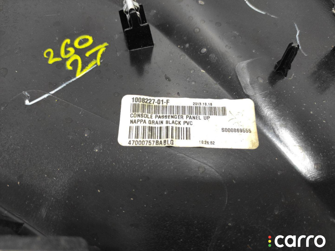 1008227-01-F Накладка центральной консоли Tesla Model S 2016г. - фото №3
