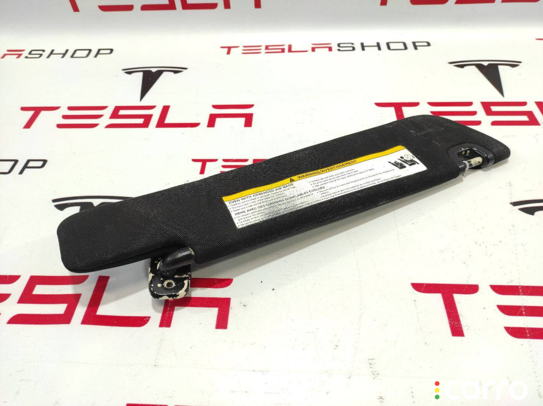 1002479-00-D, 1002480-01-B, 1050619-00-A Козырек солнцезащитный левый Tesla Model S 2016г. - фото №2