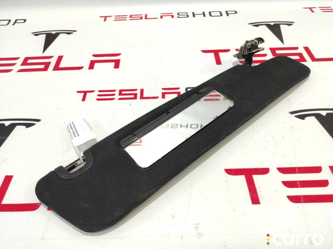 1002479-00-D, 1002480-01-B, 1050620-00-A Козырек солнцезащитный правый Tesla Model S 2016г. - фото №1