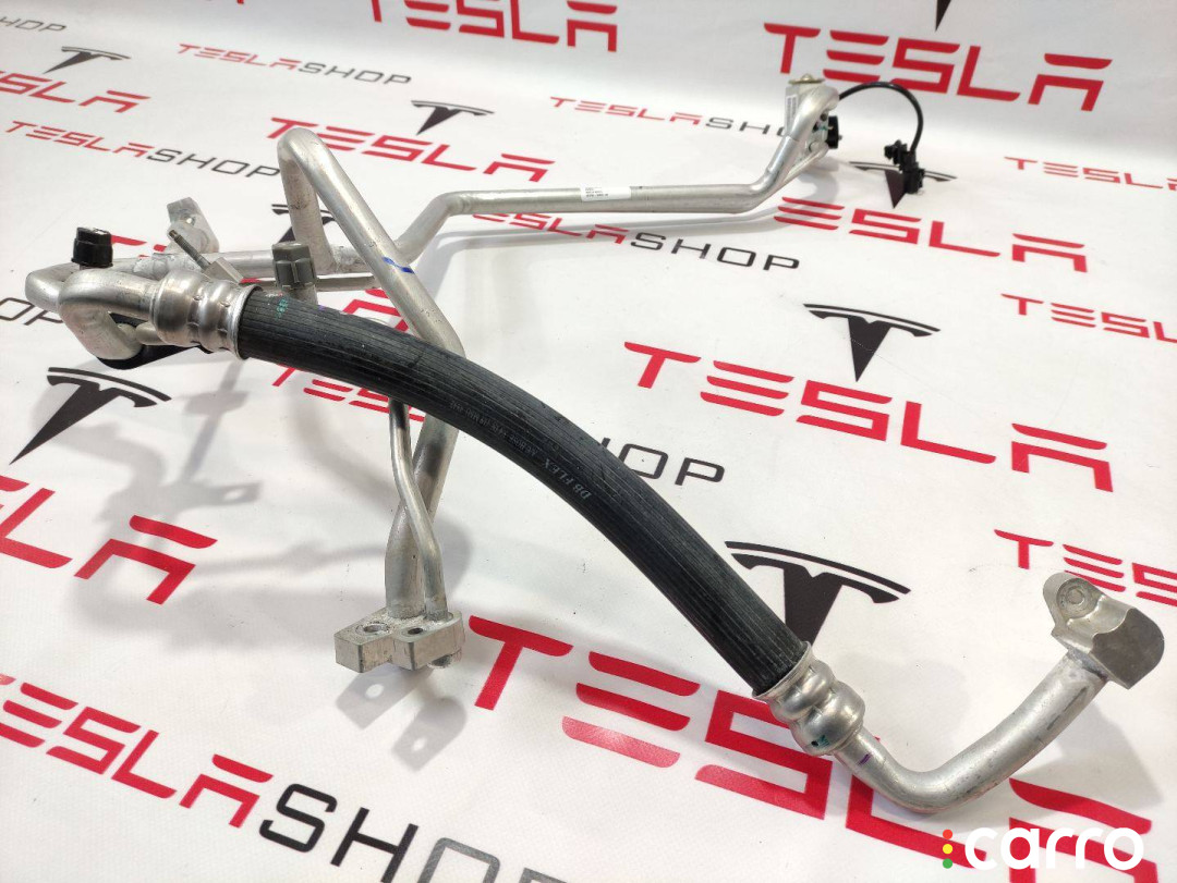 1032222-00-F, 6008481-00-B Трубка кондиционера Tesla Model X 2017г. - фото №4