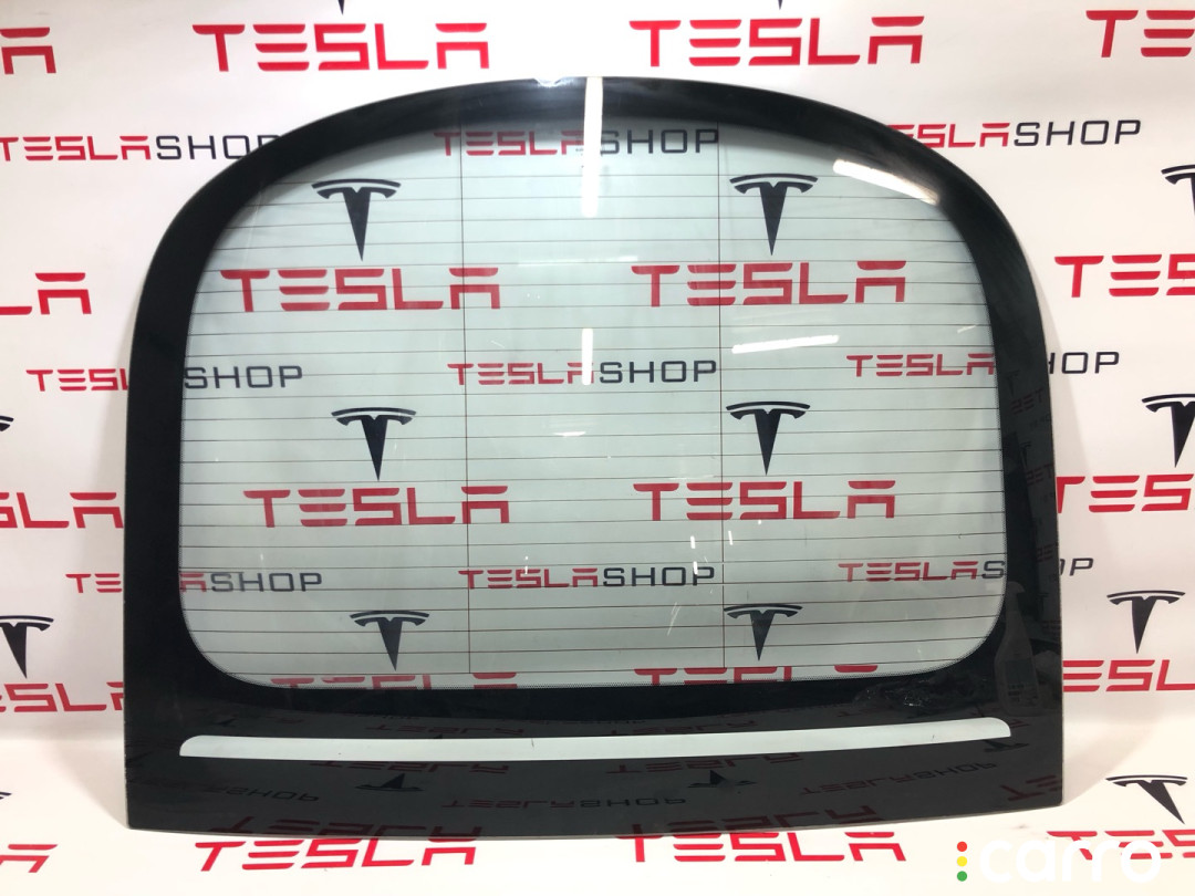 6005917-00-E стекло крышки багажника Tesla Model S 2013г. - фото №1
