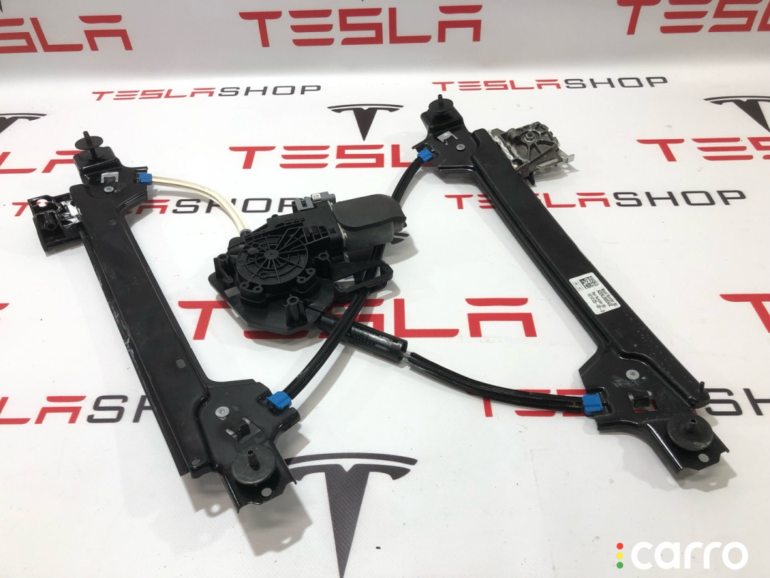 1614128-00-D стеклоподъемник задний левый Tesla Model X рест 2022г. - фото №4