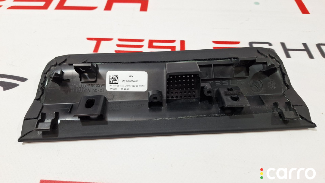 1494715-00-C, 1563022-00-B Накладка декоративная на торпедо Tesla Model X рест 2022г. - фото №3